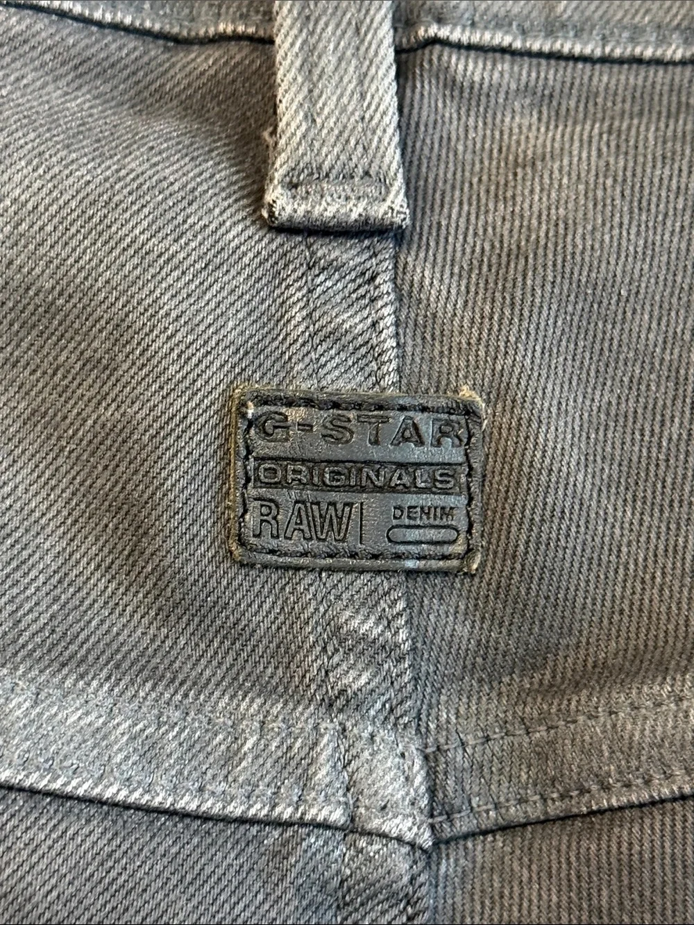 G-Star Raw 5620 3D Zip Knee Super Slim Jeans Gray 34x32 Stretch